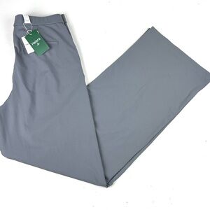Halara Womens Wide Leg Pants Sz Large Tall Stretchy Gray Brand New